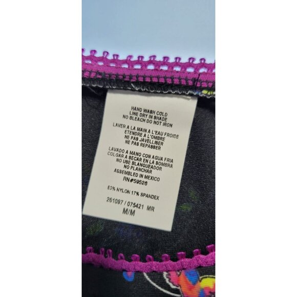 Becca By Rebecca Virtue Swim Bikini Womens Set Adjustable Multicolor Floral M - Picture 3 of 7